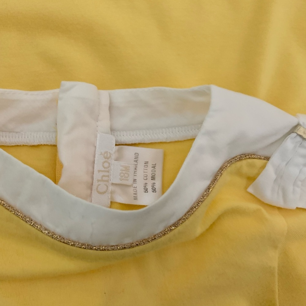 Chloe Girls Yellow Dress - Picture 4 of 10